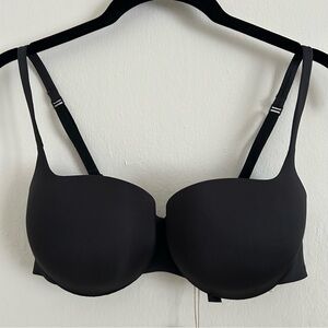 SKIMS Ultimate Push-up Balconette Bra in Onyx size 34c